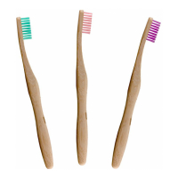Dr. Botanicals Étui de la brosse à dents 'Bamboo' - 3 Pièces