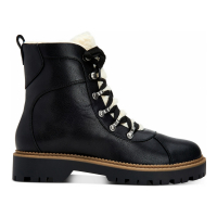 Style & Co Women's 'Morggan Lace-Up Lug Sole Combat' Booties