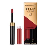 Max Factor Rouge à lèvres 'Lipfinity Classic' - 115 Confident 2 Pièces