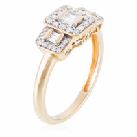 Le Diamantaire Women's 'Les Princesses' Ring