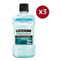 Listerine 'Fraîcheur Gout Plus Léger' Mundwasser - 600 ml, 3 Pack