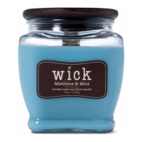 Colonial Candle 'Wick' Scented Candle - Mistletoe and Mint 425 g