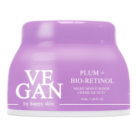 Vegan by Happy Skin Crème de nuit 'Plum + Bio Retinol' - 50 ml