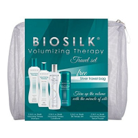 BioSilk Set de soins capillaires 'Volumizing Therapy Voyage' - 4 Pièces