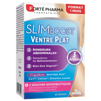 Forté Pharma Complément alimentaire 'Slimboost Ventre Plat' - 60 Gélules