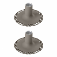 Vigar 'Maid' Candle Holder - 2 Pieces