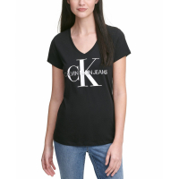 Calvin Klein Jeans 'Logo' T-Shirt für Damen