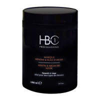HBC ONE Masque pour les cheveux 'Keratin & Argan Oil' - 1000 ml