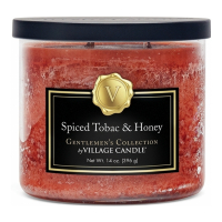 Village Candle 'Gentleman's Collection' Scented Candle - Spiced Tobac & Honey 396 g
