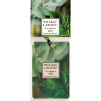 Village Candle Car Air Freshner - Eucalyptus Mint 2 Pieces