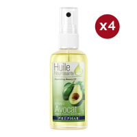 Préphar 'Avocado' Hair & Body Oil - 100 ml, 4 Pack