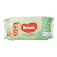 Huggies Lingettes pour bébé 'Natural Care' - 56 Lingettes