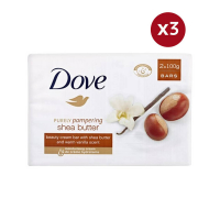 Dove 'Purely Pampering Shea Butter' Seifenstück - 100 g, 3 Pack
