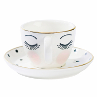 Miss Étoile 'Icons' Espresso Cup with Saucer