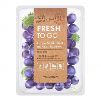 Tony Moly 'Fresh to Go Grape' Gesichtsmaske aus Gewebe - 22 g