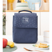 Mr. Wonderful 'Profite De La Vie (Comme De Ton Plat Préféré)' Lunch Bag