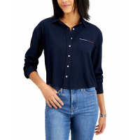 Tommy Jeans Women's 'Collared' Shirt