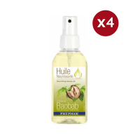 Préphar 'Baobab' Hair & Body Oil - 100 ml, 4 Pack