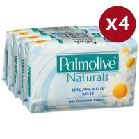 Palmolive Pain de savon 'Naturals Balanced & Mild' - 90 g, 4 Pièces