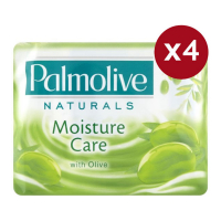 Palmolive Savon en barre 'Aloe Vera & Olive' - 90 g, 4 Pack