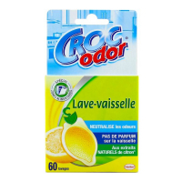 Croc 'Citron' Dishwasher Deodorant - 60 Lavages