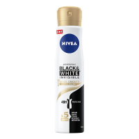 Nivea 'Black & White Invisible Silky Smooth' Spray Deodorant - 250 ml