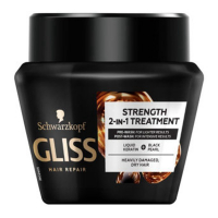 Gliss 'Ultimate Repair Strength 2-in-1 Treatment' Haarmaske - 300 ml