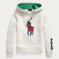Ralph Lauren 'Big Pony' Pullover für große Mädchen