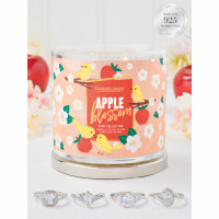 Charmed Aroma Women's 'Apple Blossom' Candle Set - 350 g
