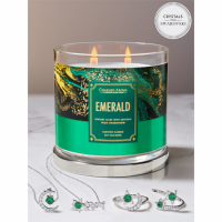 Charmed Aroma Women's 'Emerald' Candle Set - 350 g