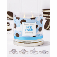 Charmed Aroma Women's 'Cookies & Cream' Candle Set - 350 g