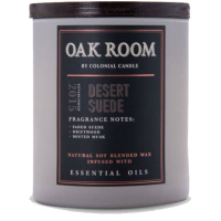 Colonial Candle Bougie parfumée 'Oak Room' - Desert Suede 425 g