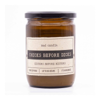 Candle Brothers 'Chicks before dicks/Sisters before misters' Duftende Kerze - 360 g