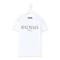 Balmain Kids 'Logo' T-Shirt für großes Jungen