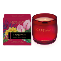StoneGlow 'Cassis & Cherry Blossom' Scented Candle - 210 g