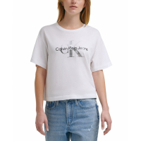 Calvin Klein Jeans T-shirt 'Monogram Logo Boyfriend' pour Femmes