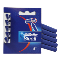 Gillette 'Blue II' Einwegrasierer - 5 Stücke