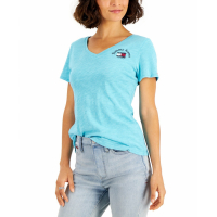 Tommy Jeans 'Logo' T-Shirt für Damen