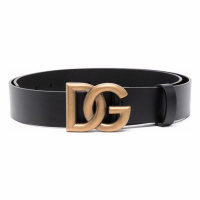 Dolce & Gabbana Men's 'Logo Buckle' Belt