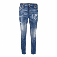 Dsquared2 Jeans coupés 'Icon Cool Girl' pour Femmes