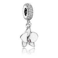 Pandora 'Orchid Flower' Charm für Damen