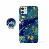 Smartcase Phone Case for iPhone 11 - Marble Blue