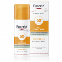 Eucerin 'Sun Oil Control Toucher Sec SPF 50+' Gel Cream - 50 ml