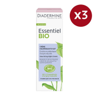 Diadermine Crème de nuit 'Essentiel Bio' - 50 ml, 3 Pack