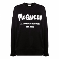 Alexander McQueen Sweatshirt 'Logo' pour Femmes