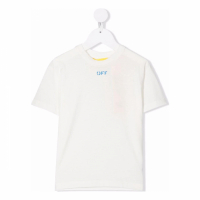 Off-White Kids 'Logo' T-Shirt für großes Jungen