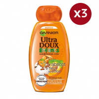 Garnier 'Ultra Doux Enfants Abricot et Fleur de Coton' Shampoo - 400 ml, 3 Pack