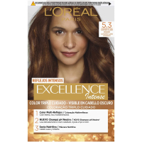 L'Oréal Paris Teinture pour cheveux 'Excellence Intense' - 5,3 Light Gold Brown