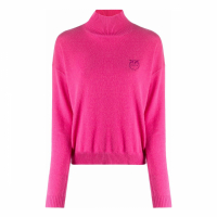 Pinko Women's 'Logo' Turtleneck Sweater
