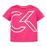 Calvin Klein 'Oversized Logo' T-Shirt für große Mädchen